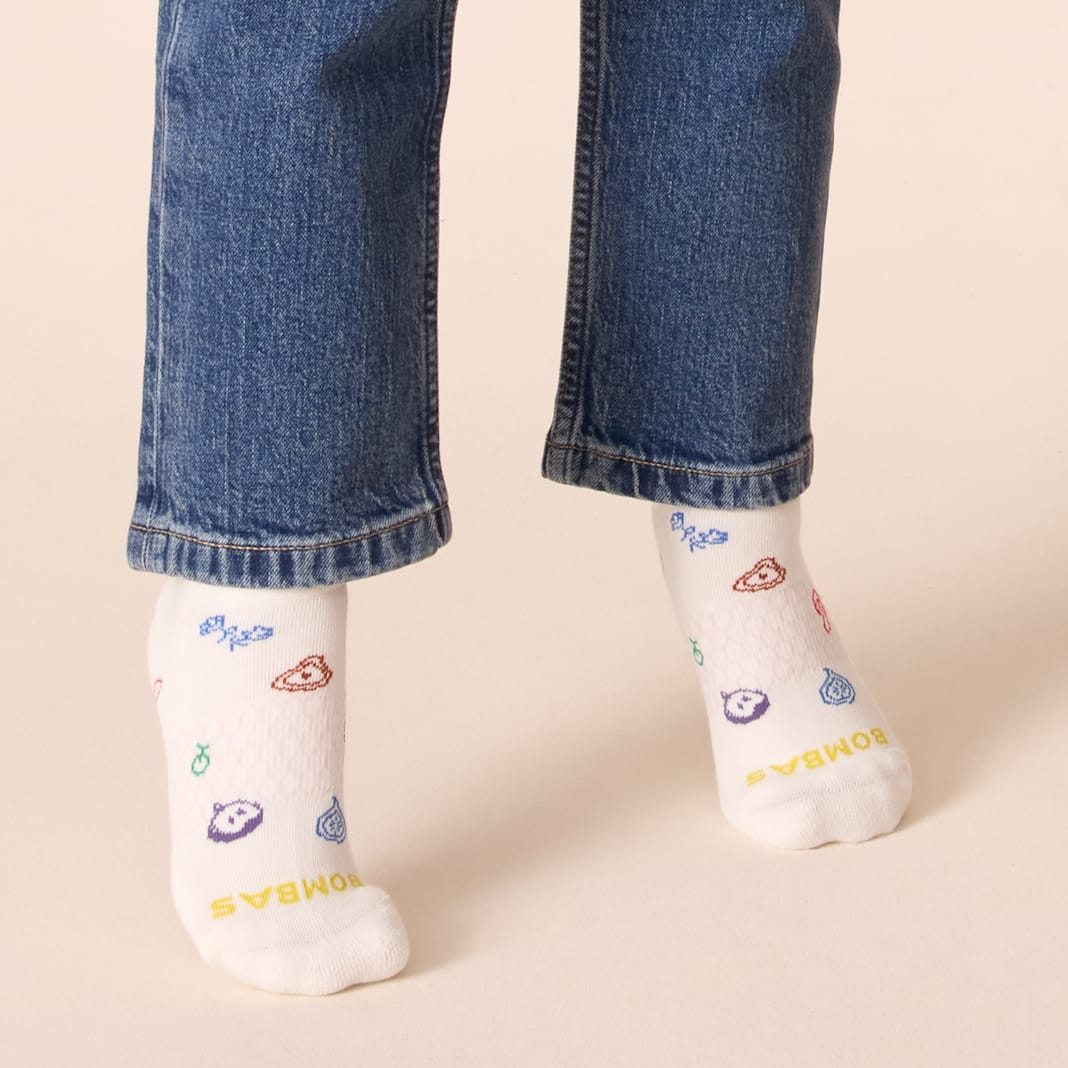 Youth Dinner Party Ankle Sock 4-Pack - Image 2