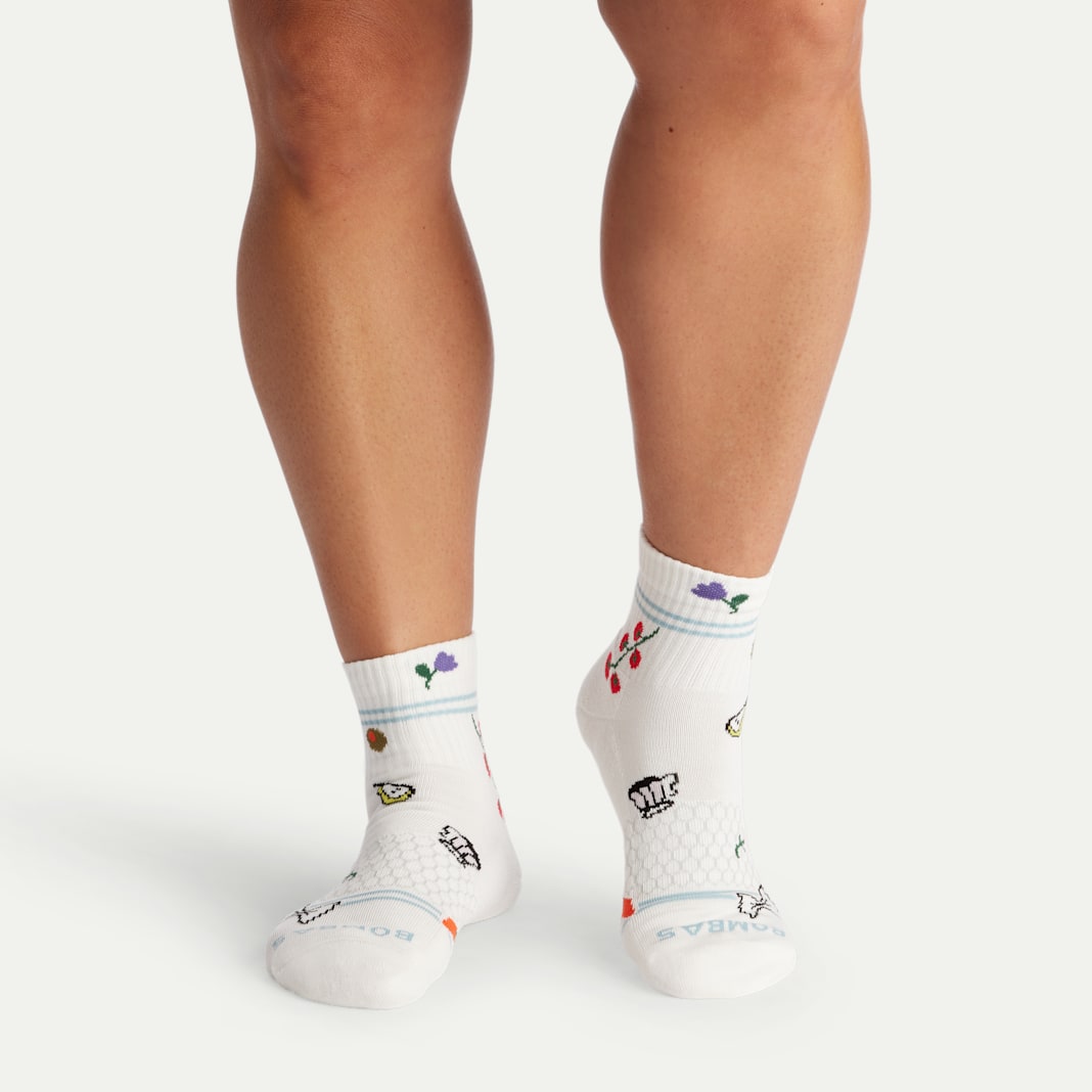 Women's Dinner Party Quarter Sock 4-Pack - Image 4