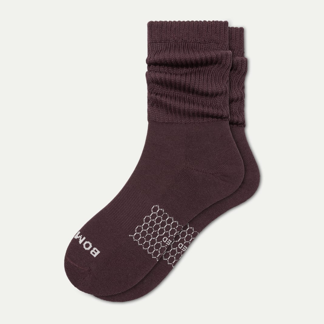Women's Slouchy Rib Calf Socks - Image 4