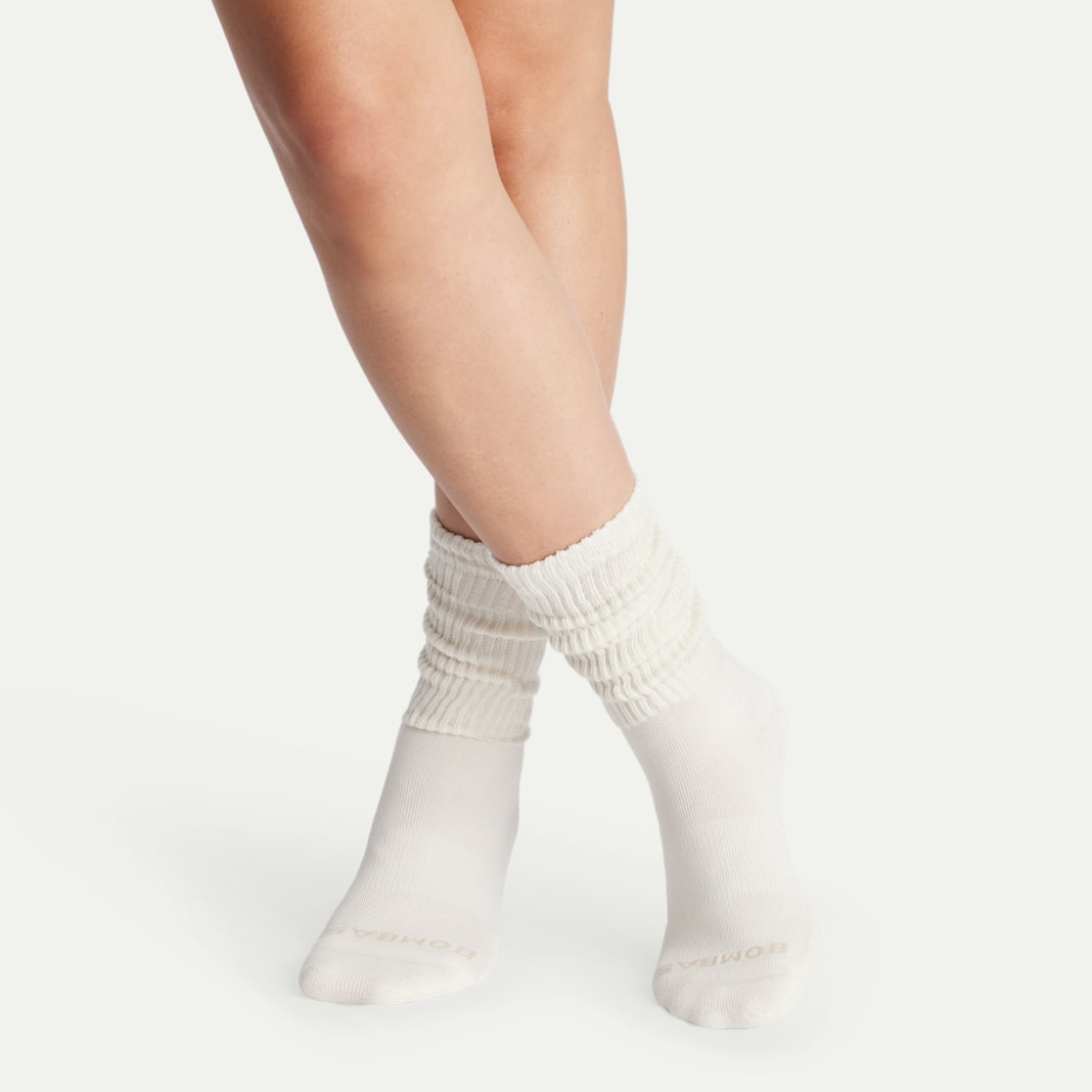 Women's Slouchy Rib Calf Socks - Image 3