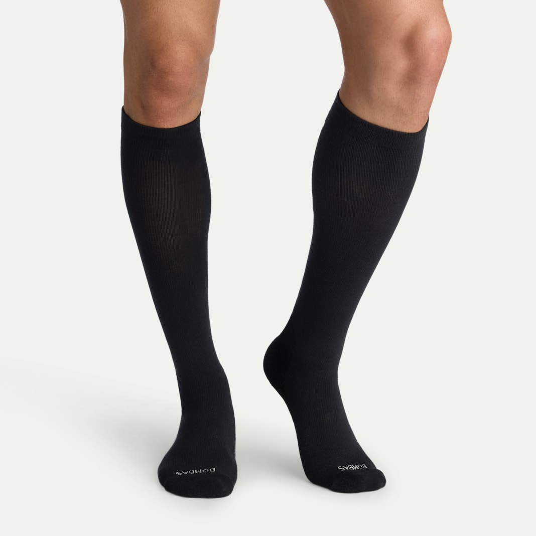 Men's Travel Compression Knee High Sock 3-Pack (15–20mmHg) - Image 4