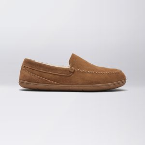 Men's Suede Moccasin Slipper