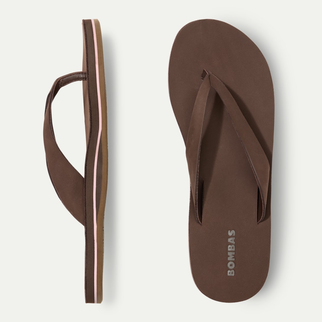 Women's Sunrise Leather Flip Flop - Image 6