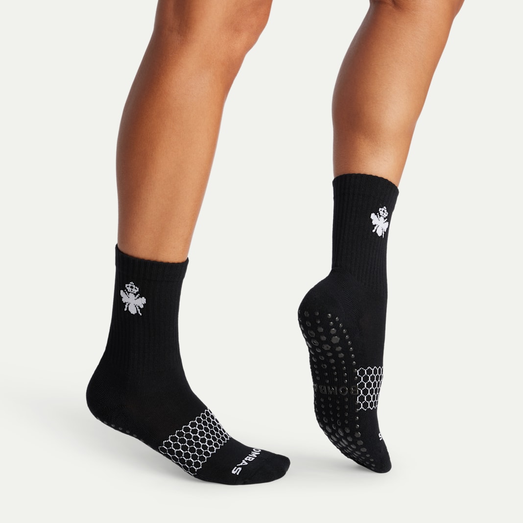 Women's Gripper Half Calf Sock 4-Pack - Image 5