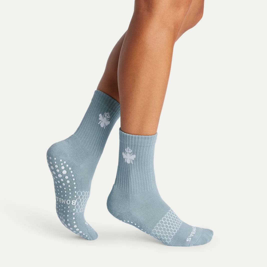 Women's Gripper Half Calf Sock 4-Pack - Image 3