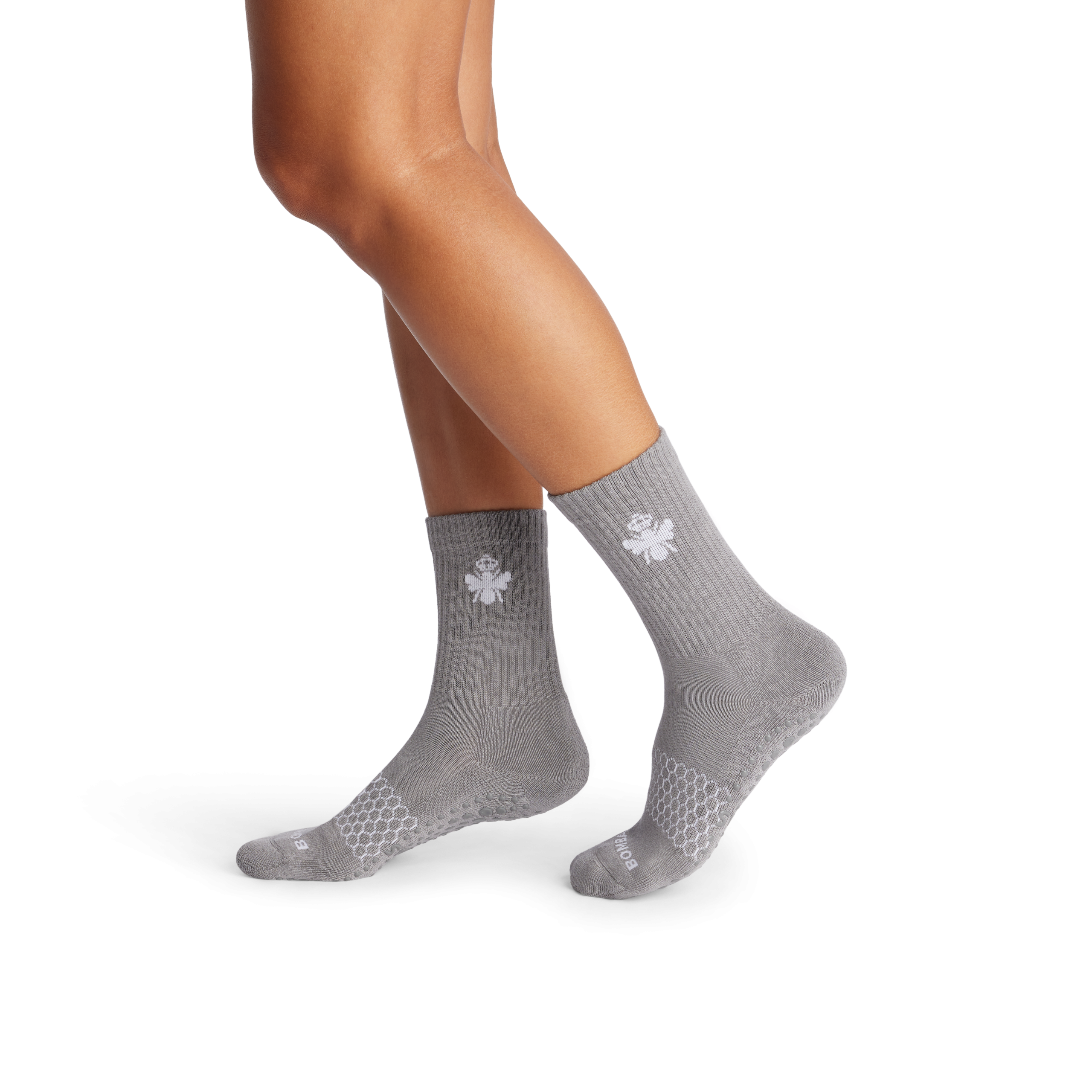 Men's Gripper Half Calf Sock 4-Pack - Image 4