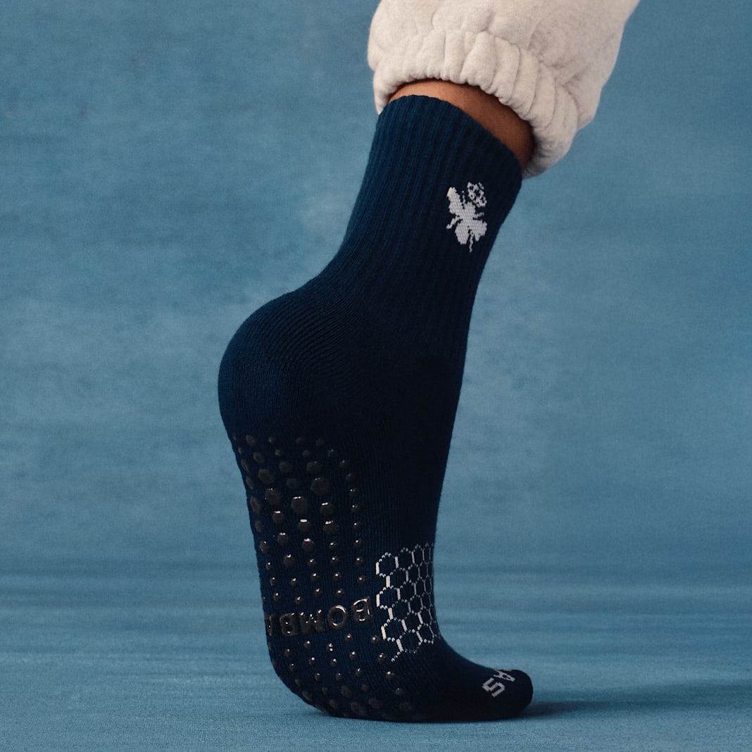 Women's Gripper Half Calf Sock 4-Pack - Image 2