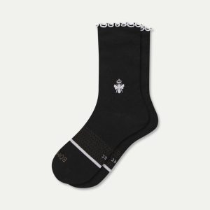 Women’s Ruffle Sport Half Calf Socks