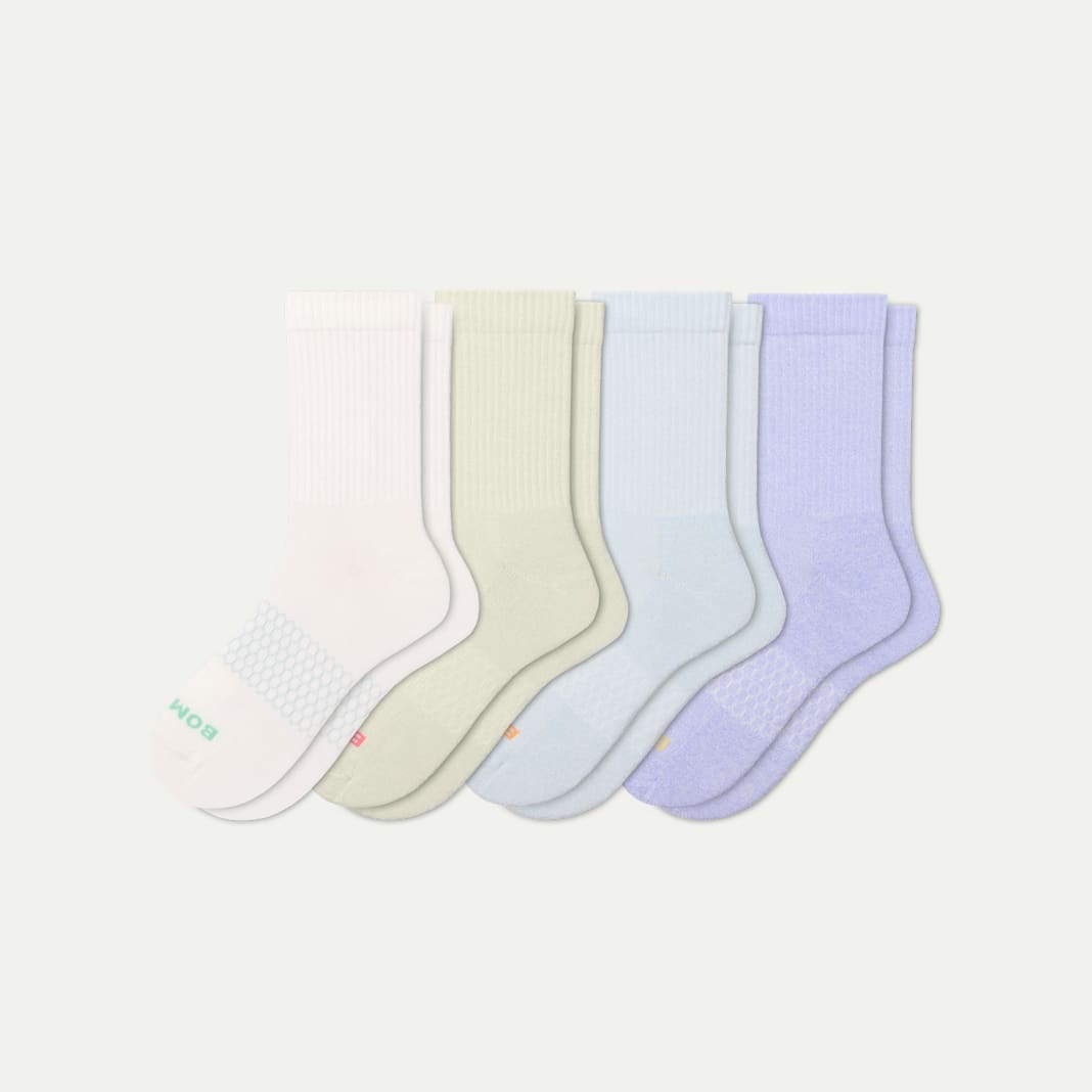 Women's Marl Half Calf Sock 4-Pack