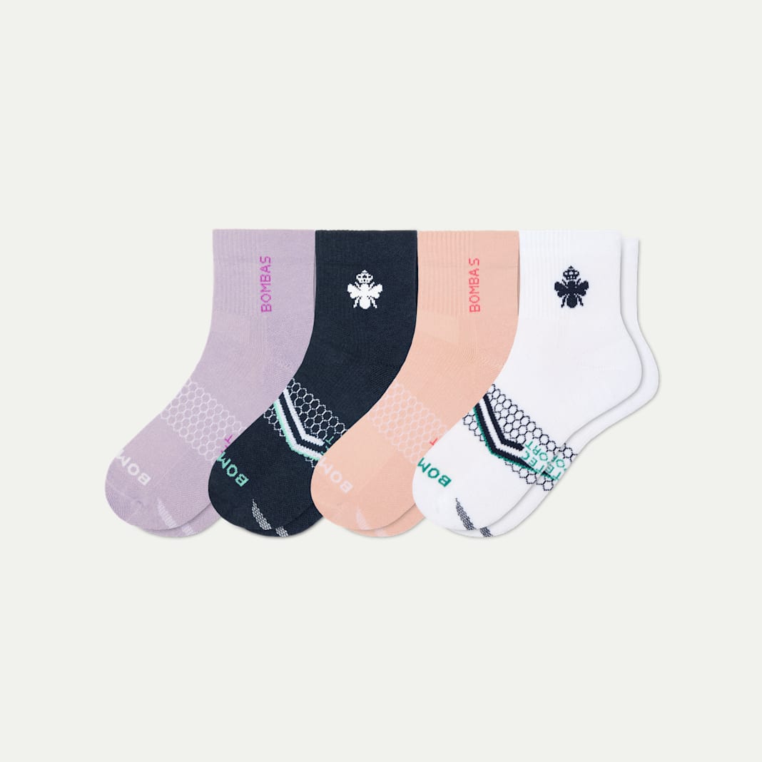 Women's All Sport Quarter Sock 4-Pack - Image 6