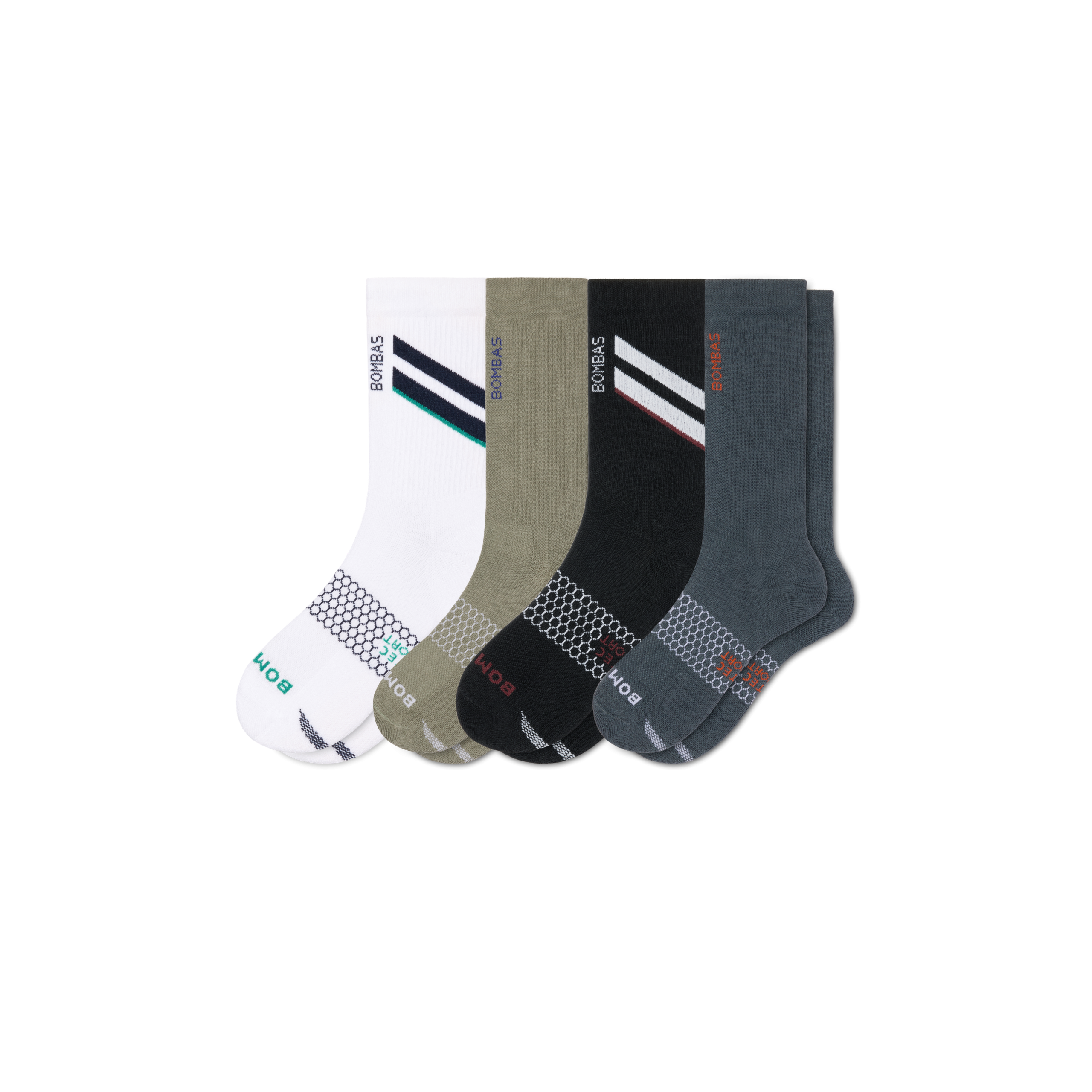 Men's All Sport Calf Sock 4-Pack - Image 6