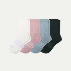 Women's Solids Half Calf Sock 4-Pack