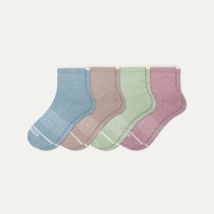 Women's Merino Wool Blend Quarter Sock 4-Pack