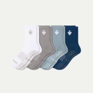 Women's Gripper Half Calf Sock 4-Pack