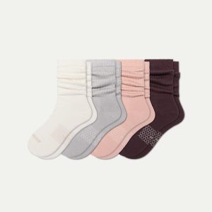 Women's Slouchy Rib Calf Sock 4-Pack