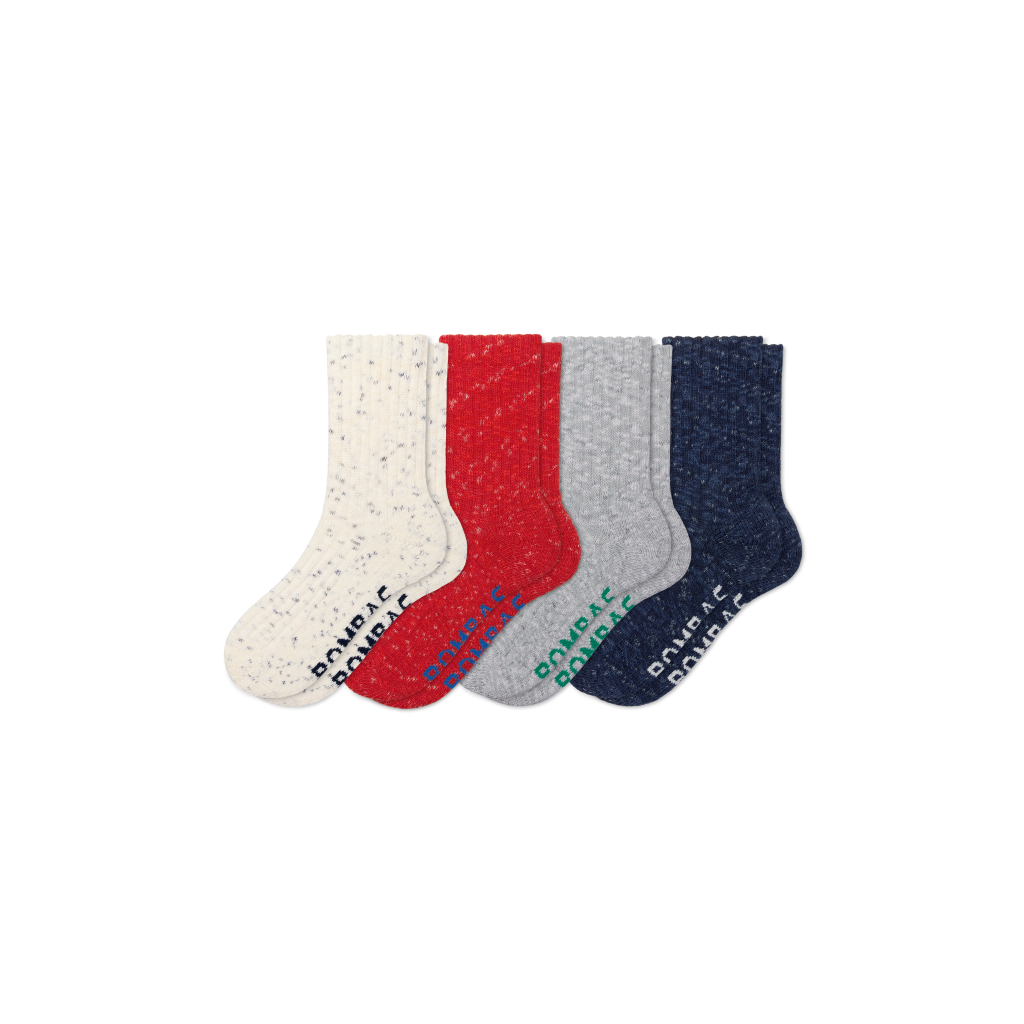 Men's Chunky Ragg Half Calf Sock 4-Pack