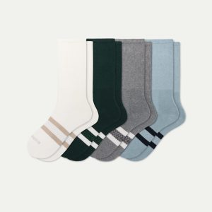 Men's Wide Calf Sock 4-Pack