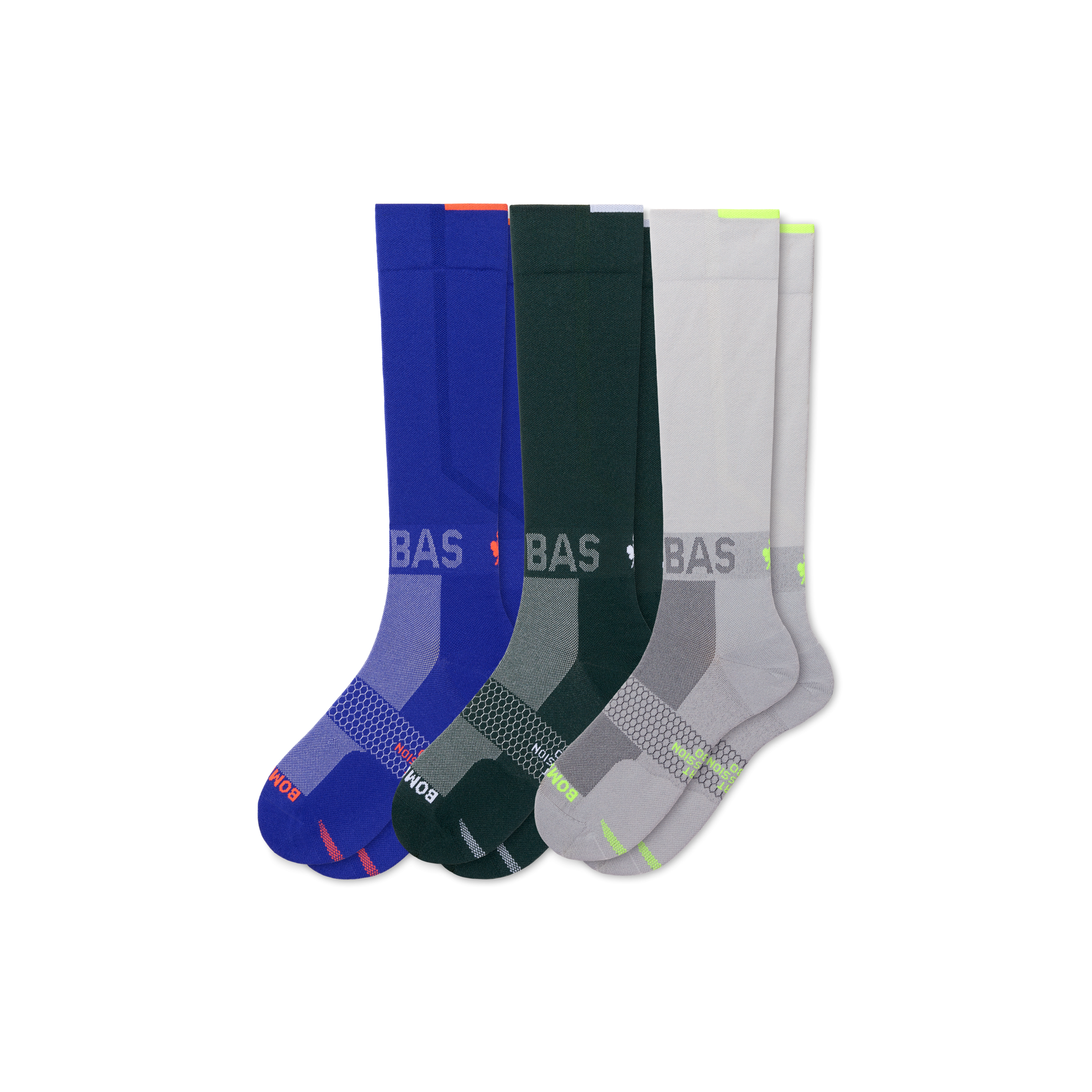 Men's Sport Compression Knee High Sock 3-Pack (20-30mmHg)