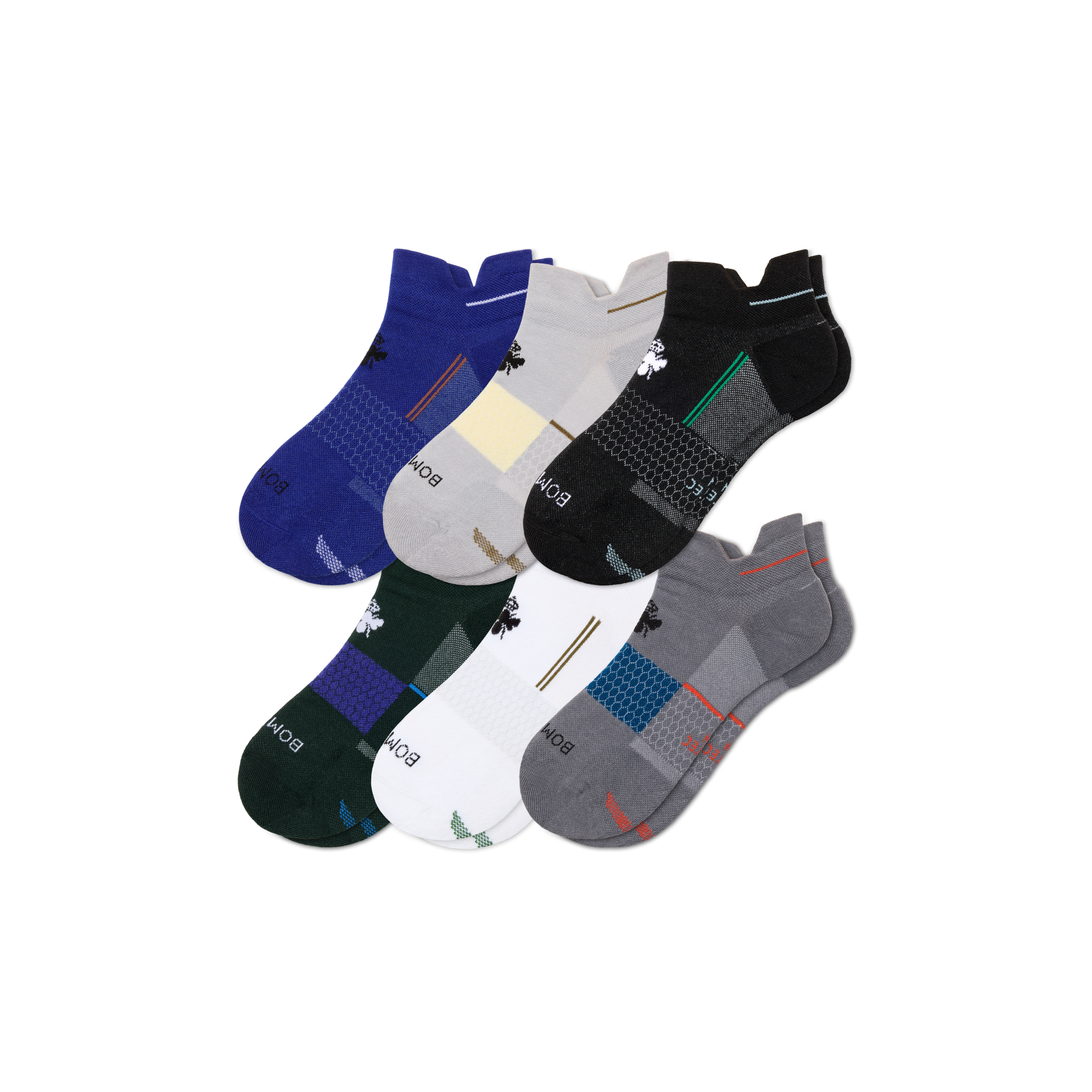 Men's Run Ankle Sock 6-Pack