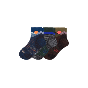 Men's Hiking Quarter Sock 3-Pack