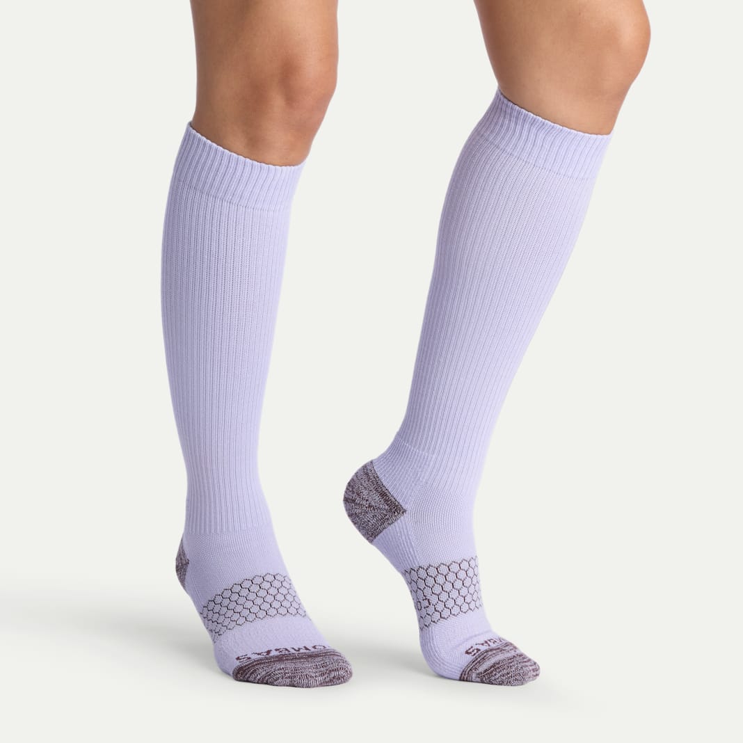 Women's Medical Grade Compression Knee High Socks (20-30mmHg) - Image 2