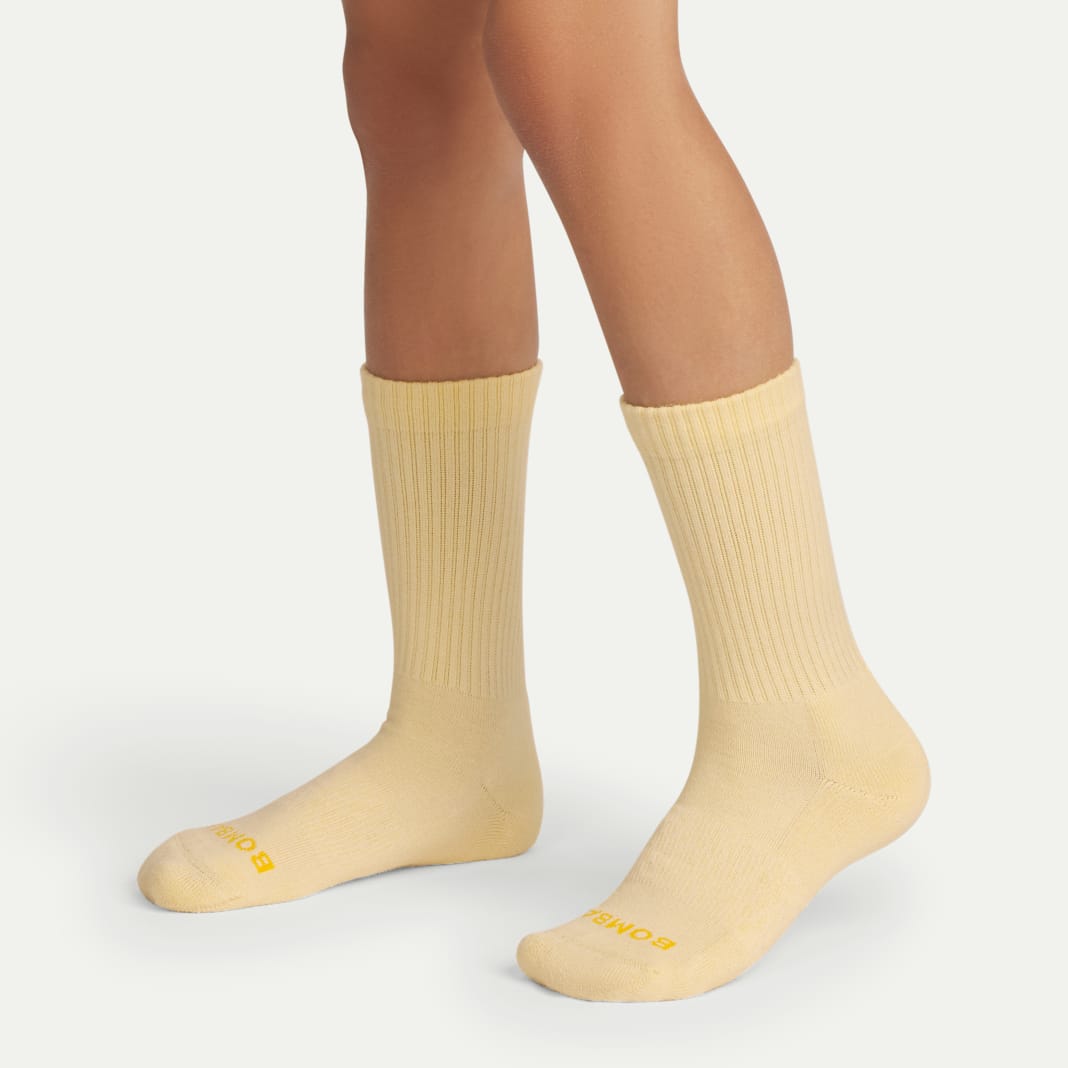 Youth Marl Calf Sock 4-Pack - Image 3