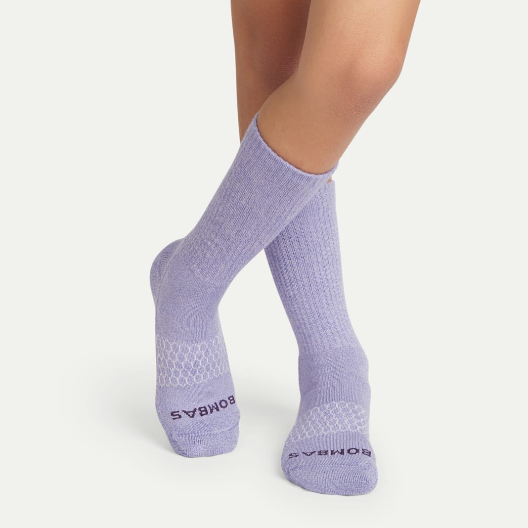 Youth Marl Calf Sock 4-Pack - Image 2