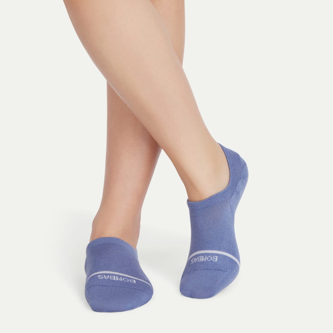 Women's Lightweight Merino Wool Blend No Show Sock 4-Pack - Image 4