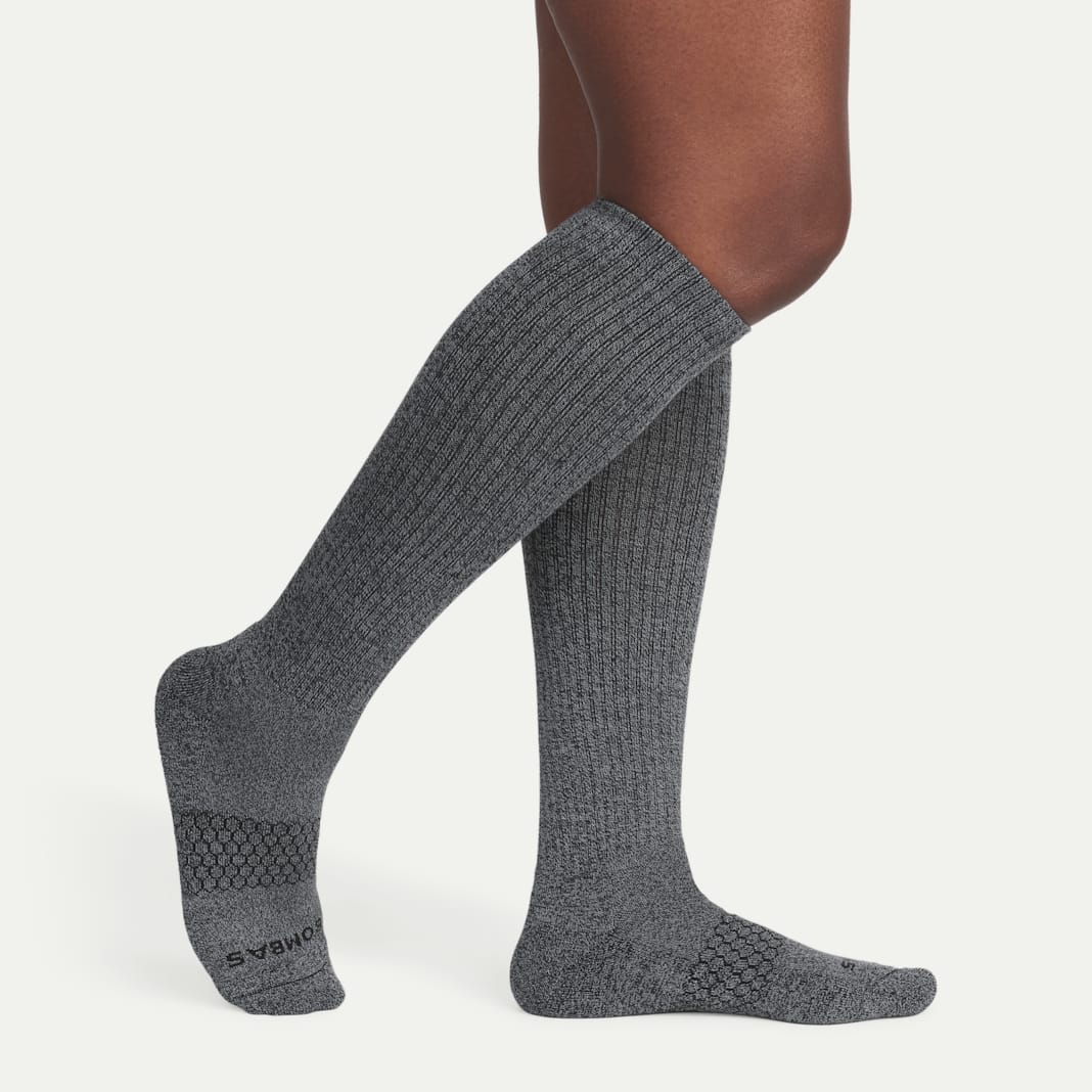 Women's Marl Knee High Sock 4-Pack - Image 4