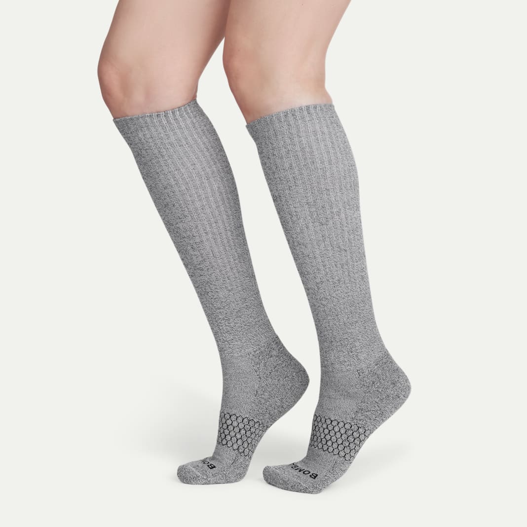 Women's Marl Knee High Sock 4-Pack - Image 3
