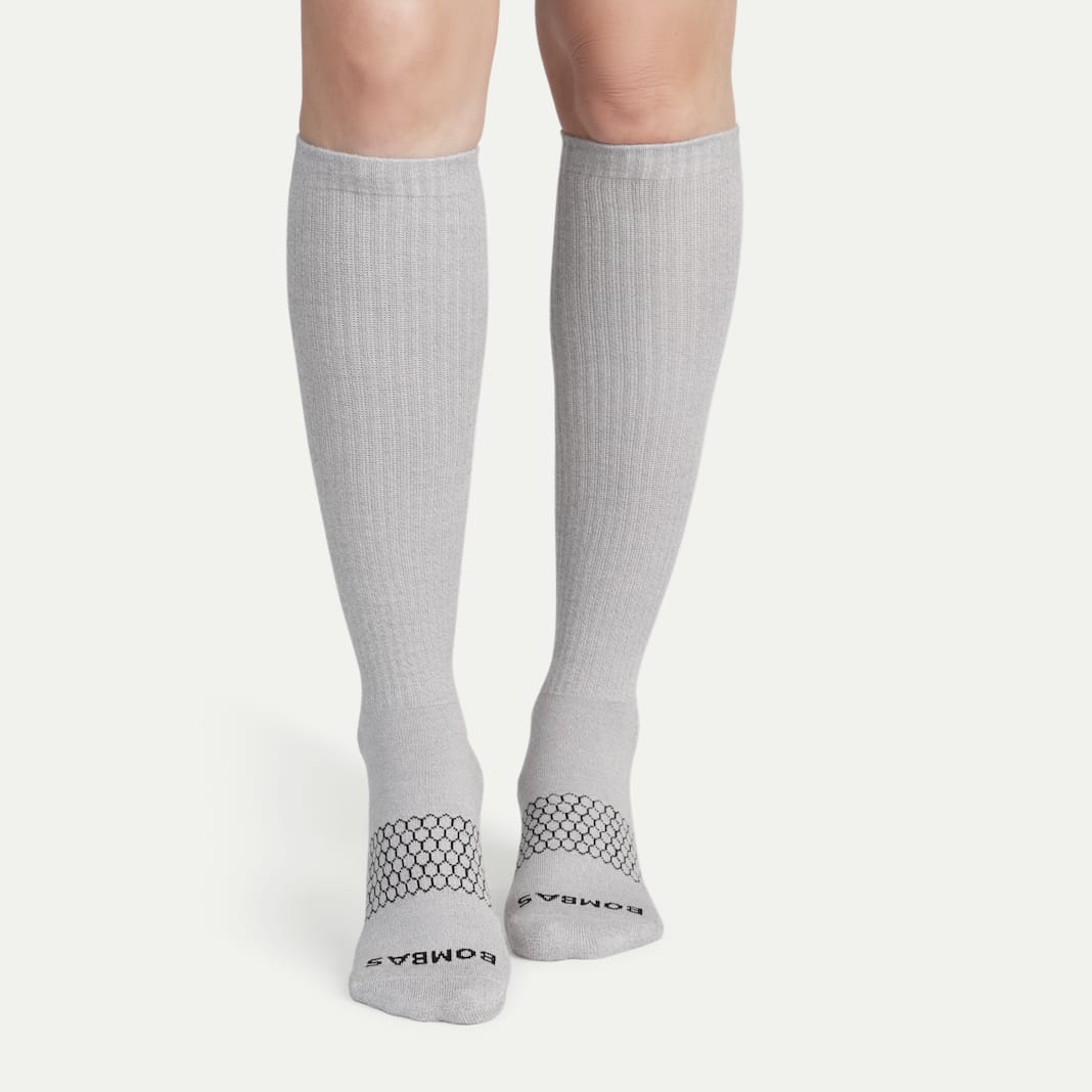 Women's Marl Knee High Sock 4-Pack - Image 2