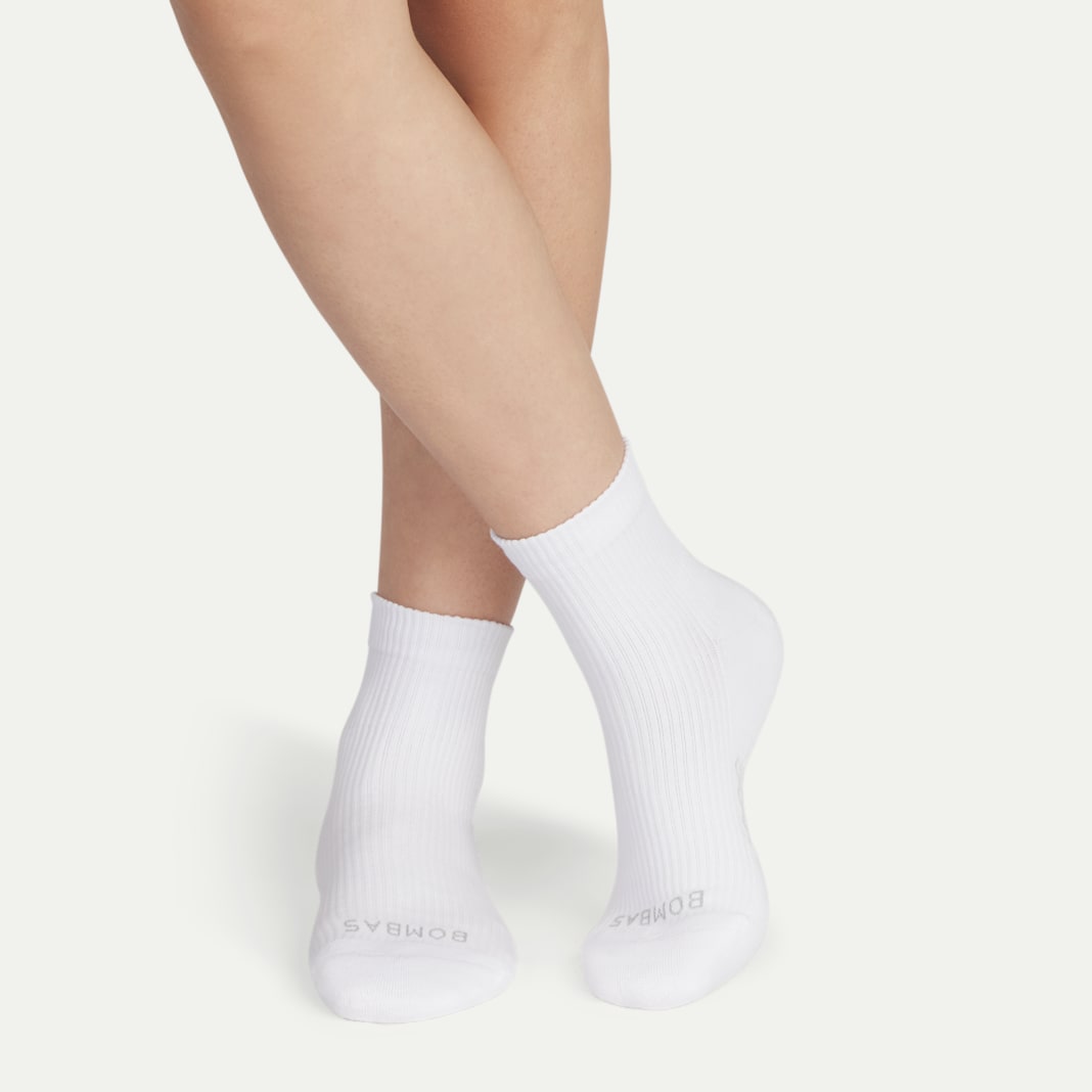 Women's Modern Rib Quarter Sock 8-Pack - Image 5