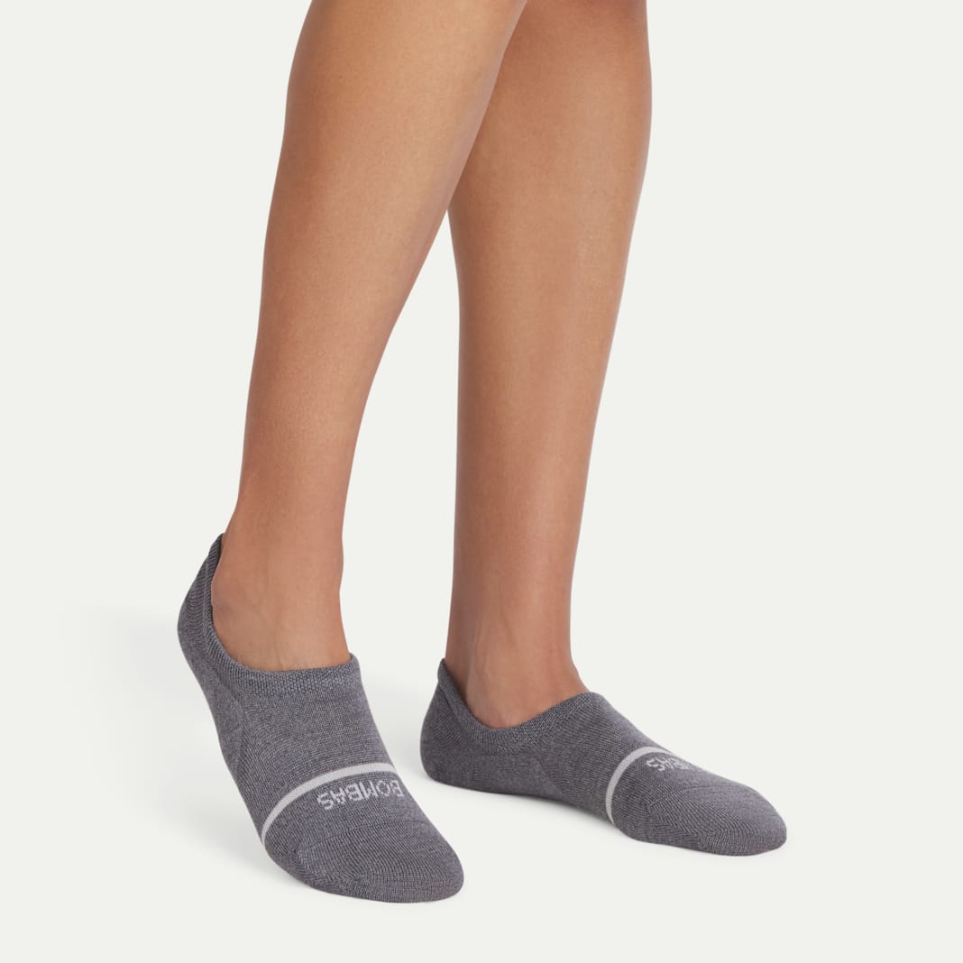Women's Lightweight Merino Wool Blend No Show Sock 4-Pack - Image 5