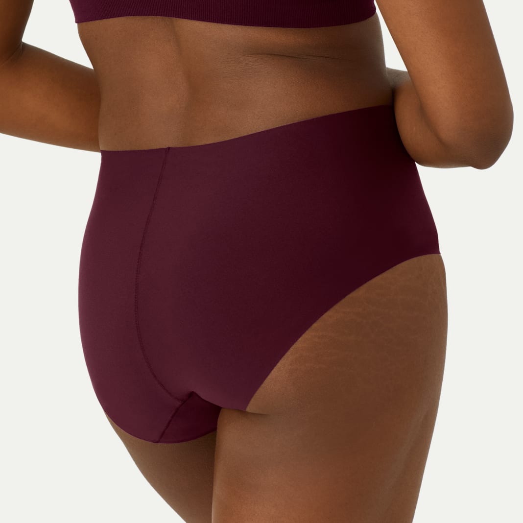Women's No Show High Rise Brief 6-Pack - Image 3