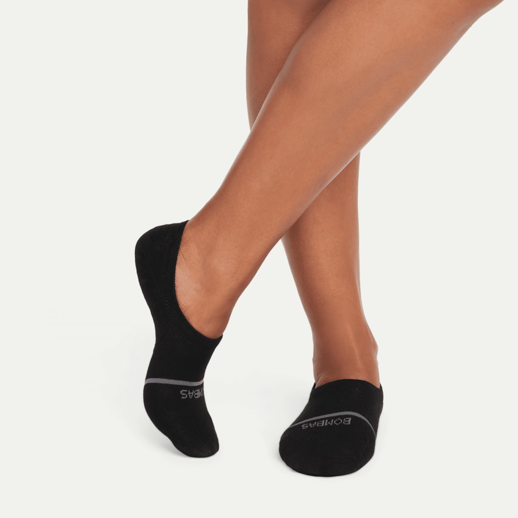 Women's Lightweight Merino Wool Blend No Show Socks - Image 3