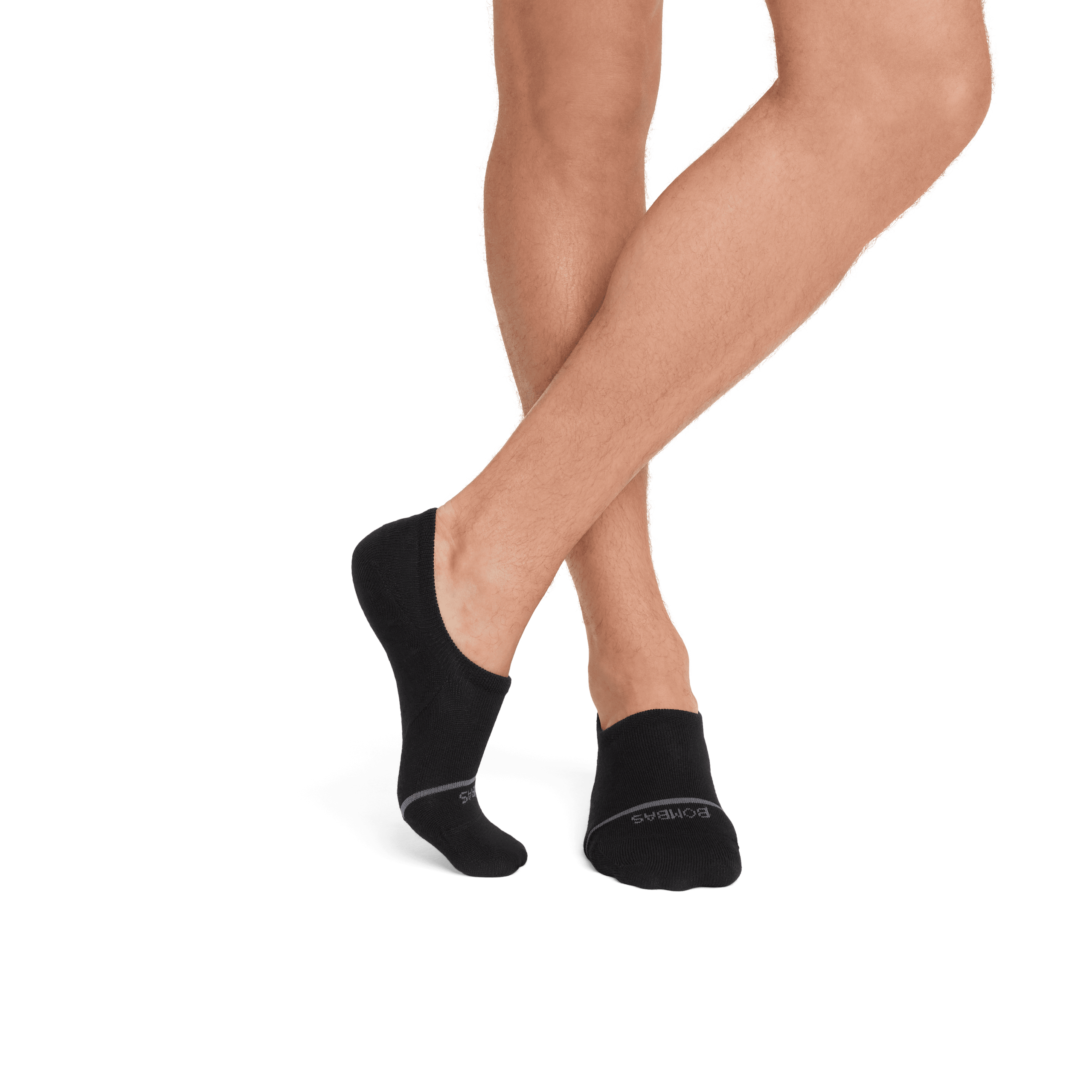 Men's Lightweight Merino Wool Blend No Show Socks - Image 3