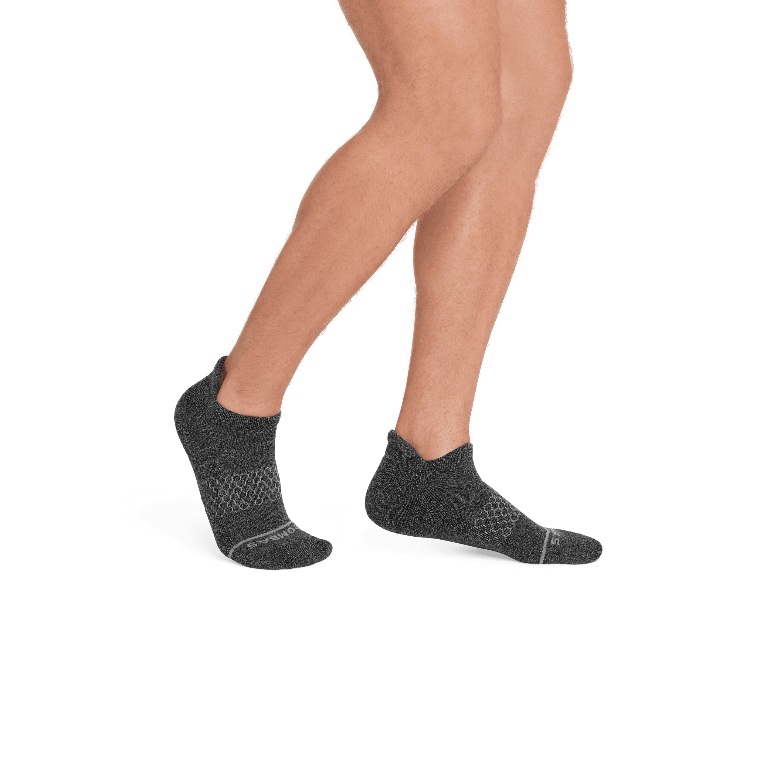 Men's Merino Wool Blend Ankle Socks - Image 3