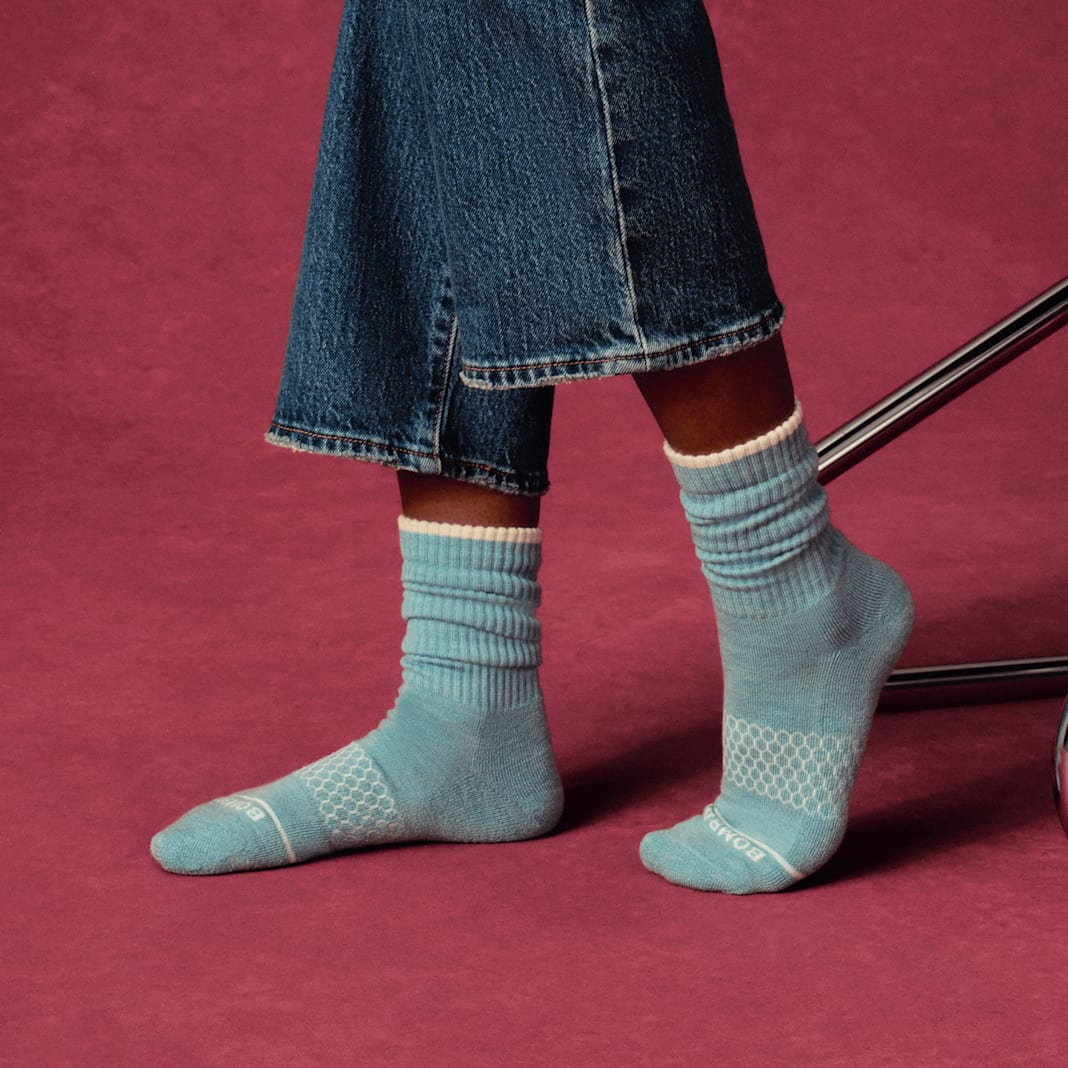 Women's Merino Wool Blend Calf Sock 4-Pack - Image 2