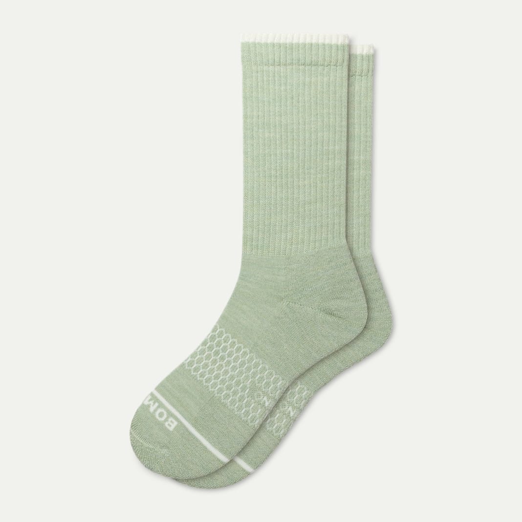 Women's Merino Wool Blend Calf Socks - Image 4