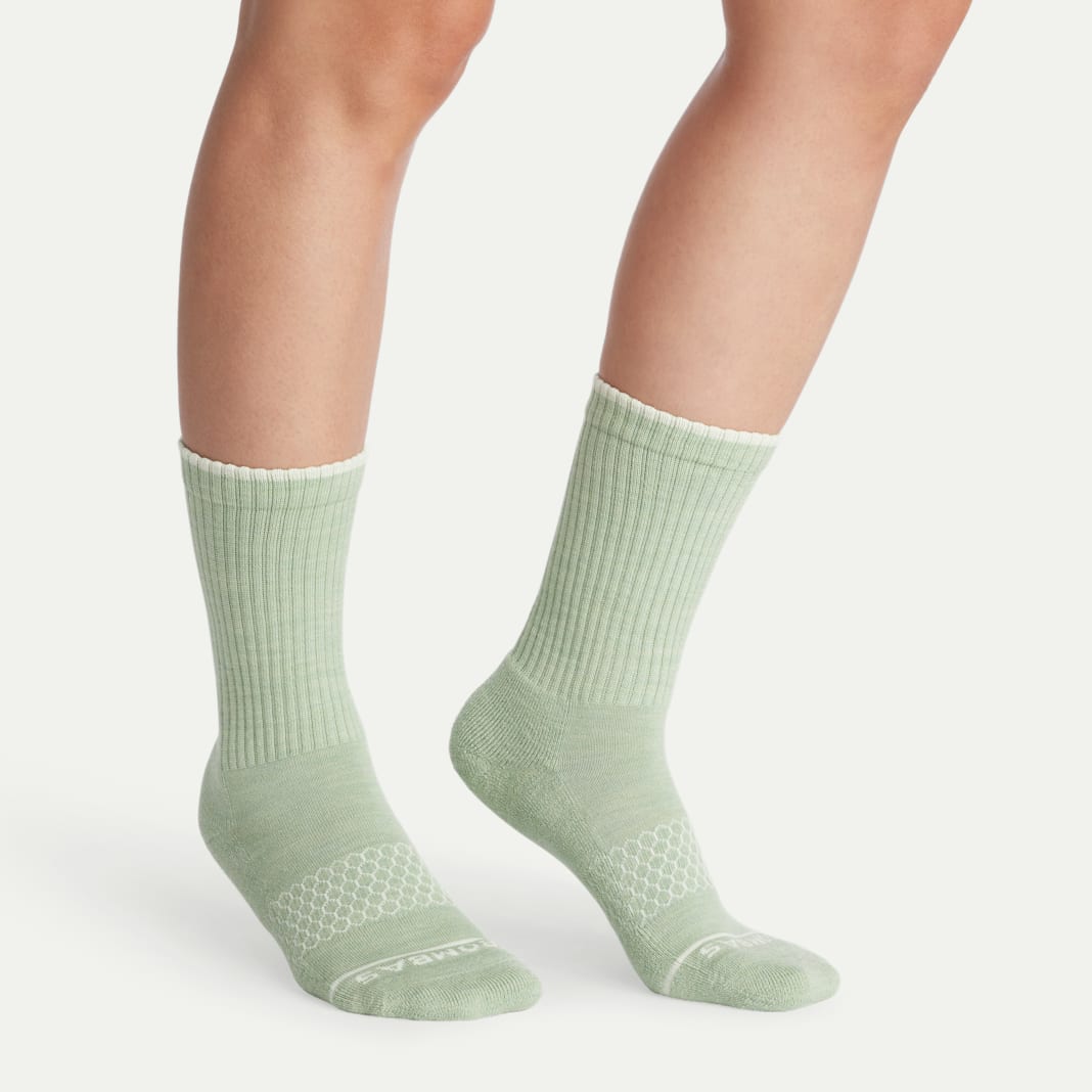 Women's Merino Wool Blend Calf Sock 4-Pack - Image 4