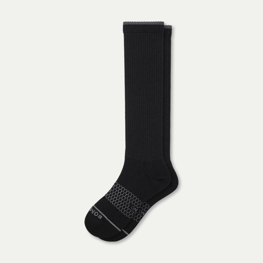 Women's Merino Wool Blend Knee-High Socks - Image 6