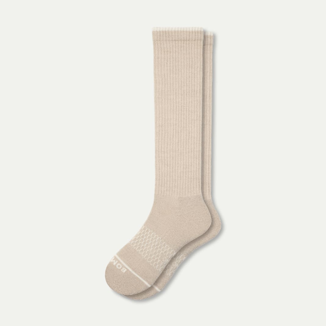 Women's Merino Wool Blend Knee-High Socks - Image 5