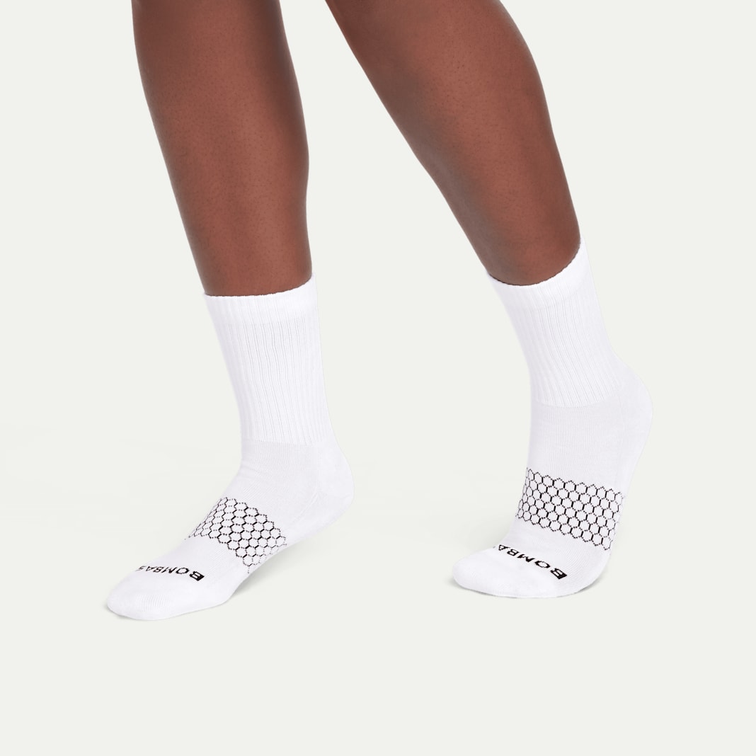 Women's Solids Half Calf Socks - Image 3