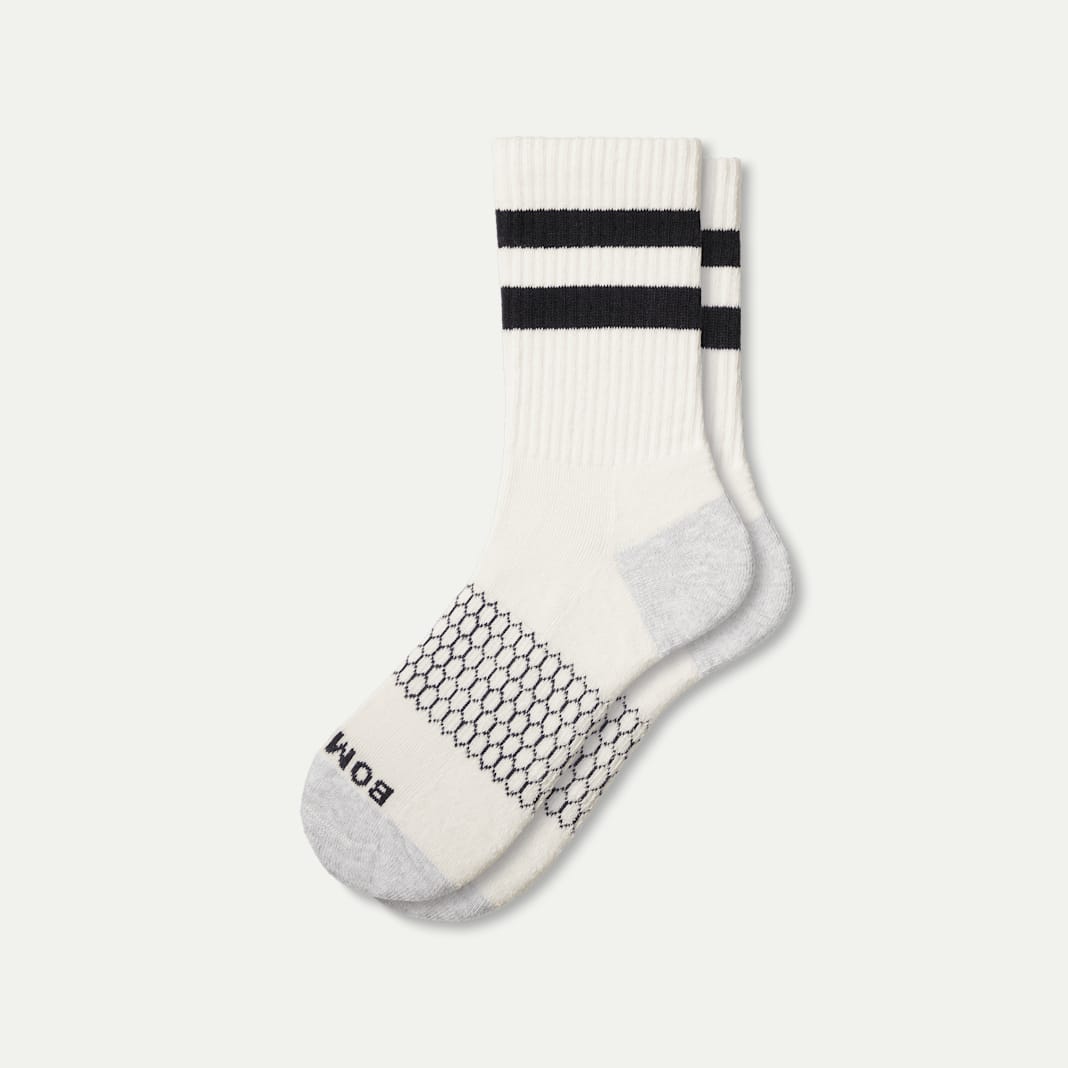 Men's Vintage Stripes Half Calf Socks - Image 5