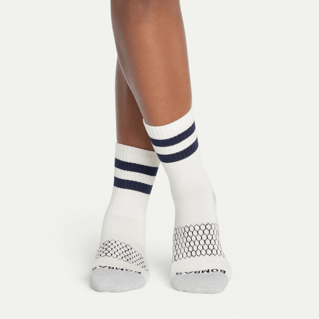 Women's Vintage Stripes Half Calf Socks 12-Pack - Image 4