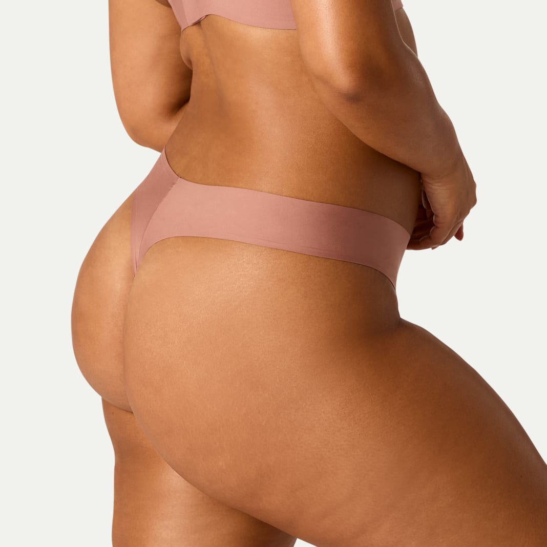 Women's No Show Thong 6-Pack - Image 3