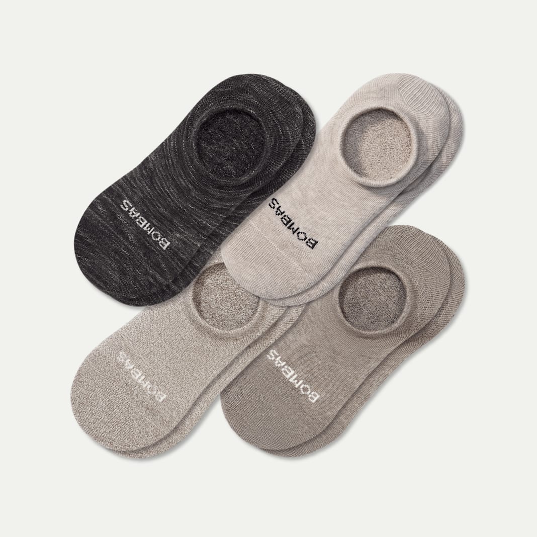 Men's Cushioned No Show Sock 4-Pack - Image 4