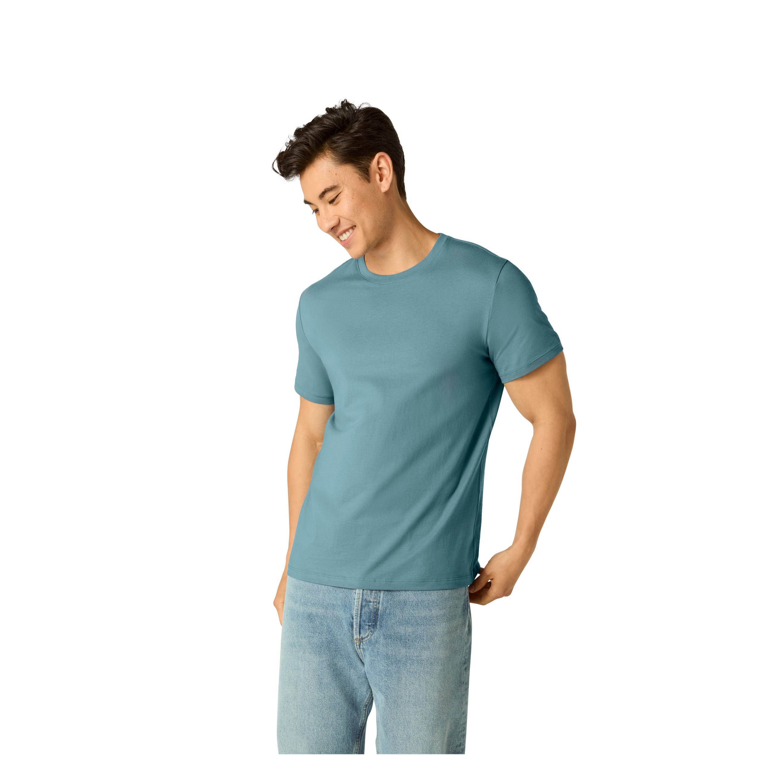 Men's Pima Cotton Crew Neck T-Shirt 3-Pack - Image 2
