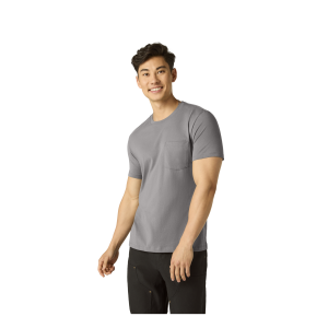 Men's Pima Cotton Pocket Crew Neck T-Shirt