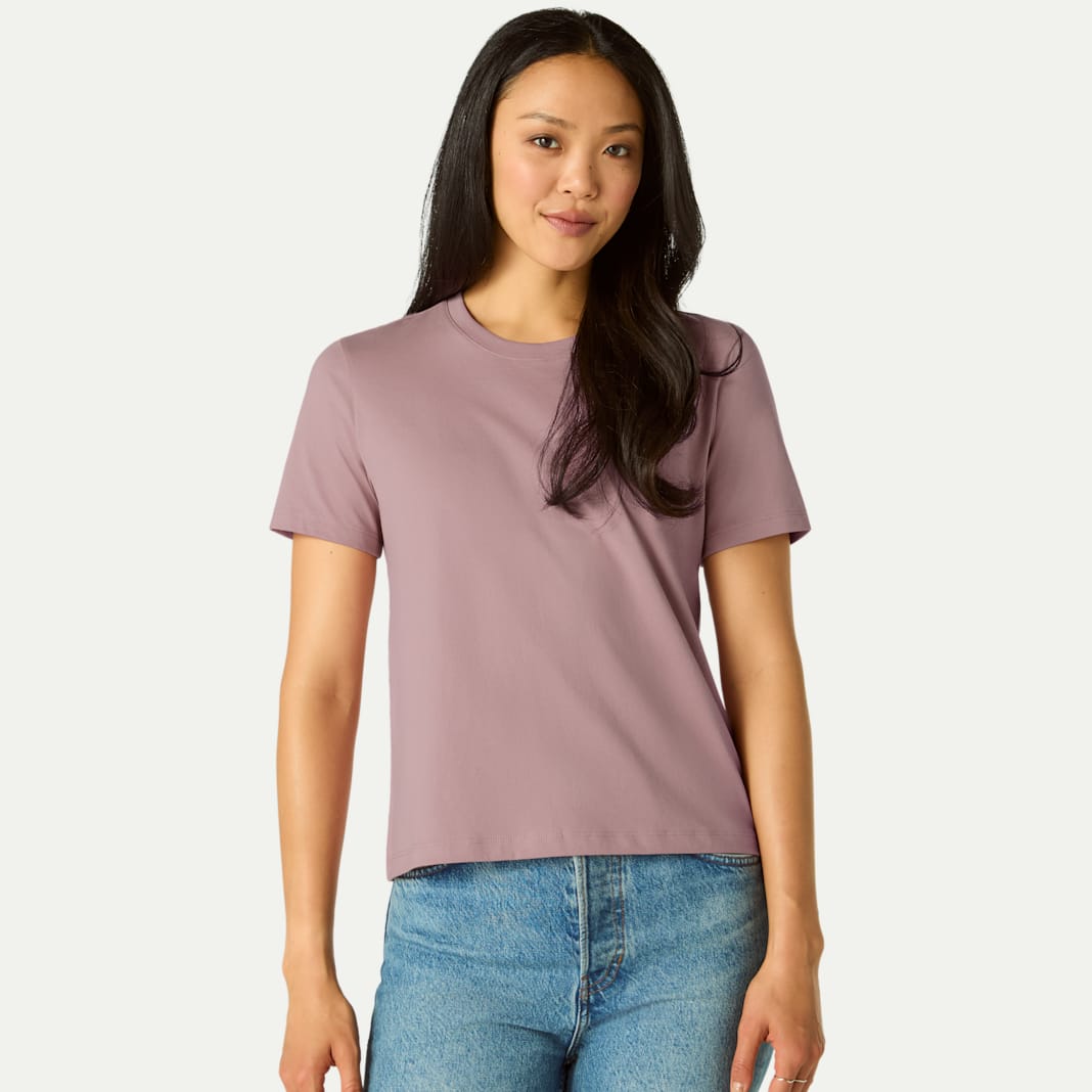 Women's Pima Cotton Crew Neck T-Shirt 3-Pack - Image 4